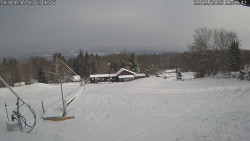 Spodní část sjezdovky