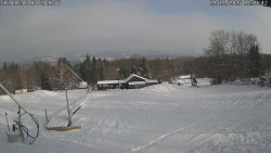 Spodní část sjezdovky