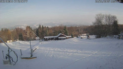 Spodní část sjezdovky