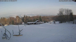 Spodní část sjezdovky