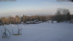 Spodní část sjezdovky