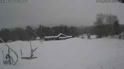 Spodní část sjezdovky