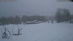 Spodní část sjezdovky