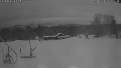 Spodní část sjezdovky