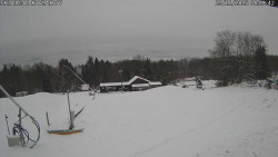 Spodní část sjezdovky