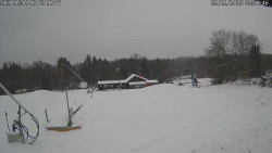 Spodní část sjezdovky