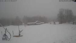 Spodní část sjezdovky