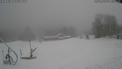 Spodní část sjezdovky