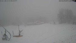 Spodní část sjezdovky