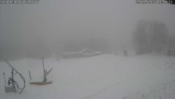 Spodní část sjezdovky