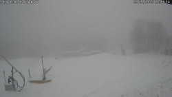 Spodní část sjezdovky