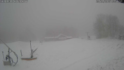 Spodní část sjezdovky