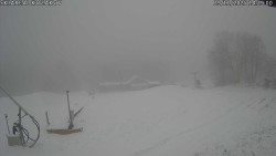 Spodní část sjezdovky