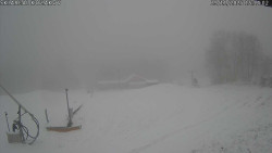 Spodní část sjezdovky