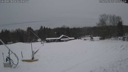 Spodní část sjezdovky