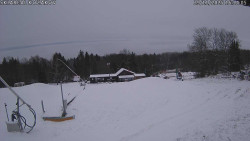 Spodní část sjezdovky