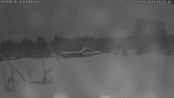 Spodní část sjezdovky