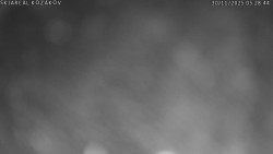 Spodní část sjezdovky