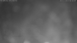 Spodní část sjezdovky