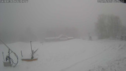 Spodní část sjezdovky