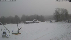 Spodní část sjezdovky