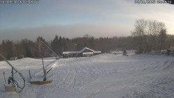 Spodní část sjezdovky