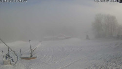 Spodní část sjezdovky