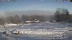 Spodní část sjezdovky