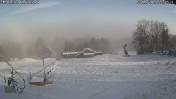 Spodní část sjezdovky