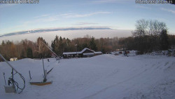 Spodní část sjezdovky