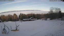 Spodní část sjezdovky