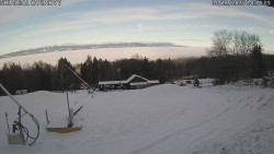 Spodní část sjezdovky