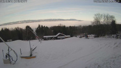 Spodní část sjezdovky