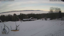 Spodní část sjezdovky