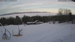 Spodní část sjezdovky