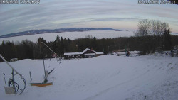 Spodní část sjezdovky