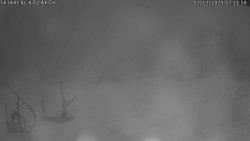 Spodní část sjezdovky