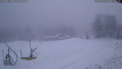 Spodní část sjezdovky