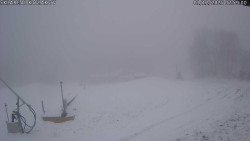 Spodní část sjezdovky