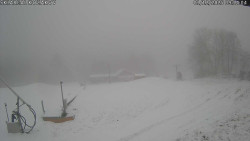 Spodní část sjezdovky