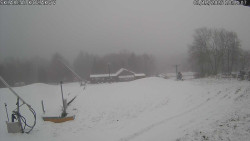 Spodní část sjezdovky