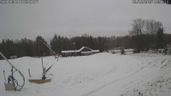 Spodní část sjezdovky