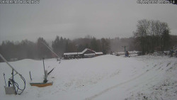 Spodní část sjezdovky