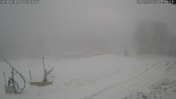 Spodní část sjezdovky