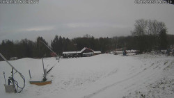 Spodní část sjezdovky