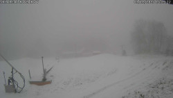 Spodní část sjezdovky