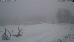 Spodní část sjezdovky