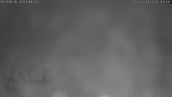 Spodní část sjezdovky