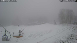 Spodní část sjezdovky