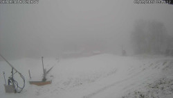 Spodní část sjezdovky